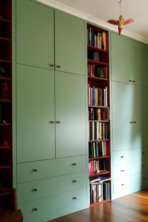 Bedroom Wardrobe Closets Design: Placement. You may also find it useful to have one or more parts with open shelves.