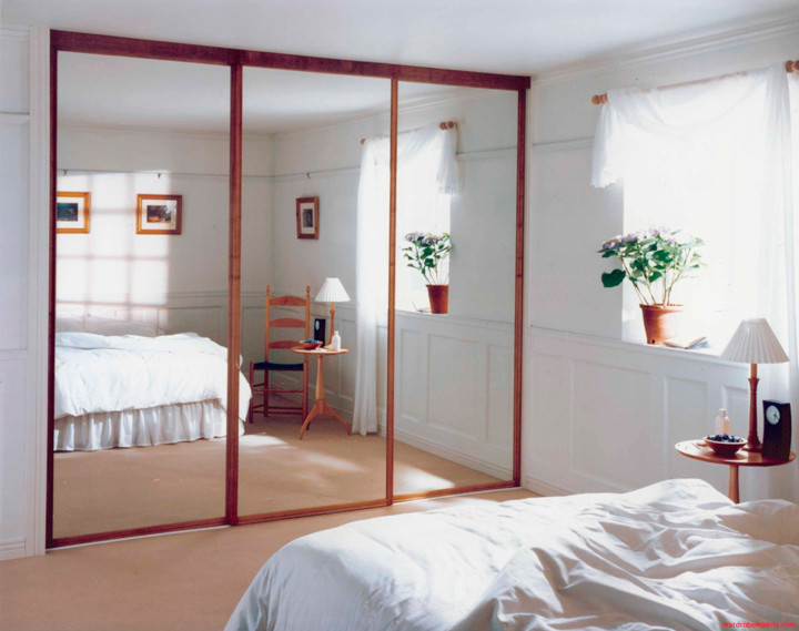 Sliding closet doors