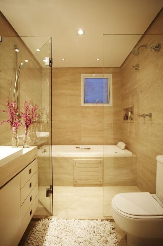 Drop-in bathtubs, for bathrooms with limited width