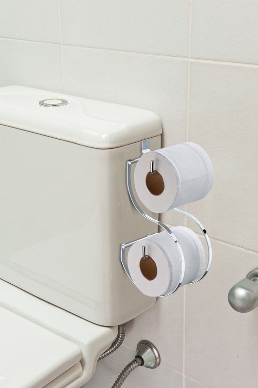 Types of Toilet Paper Roll Holders - Tank-mounted