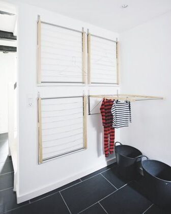 Folding drying racks