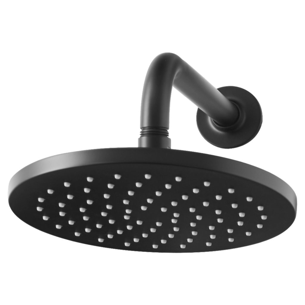 Wall-mounted fixed shower heads