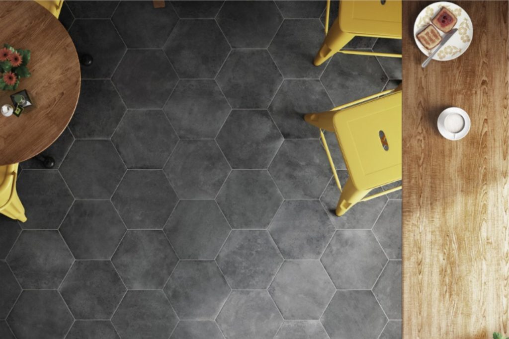 hexagon tiles