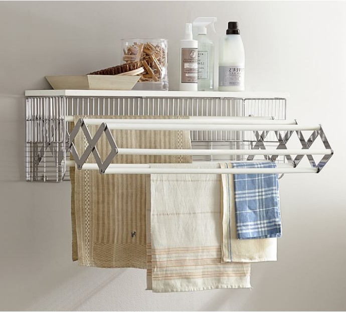 Collapsible drying racks