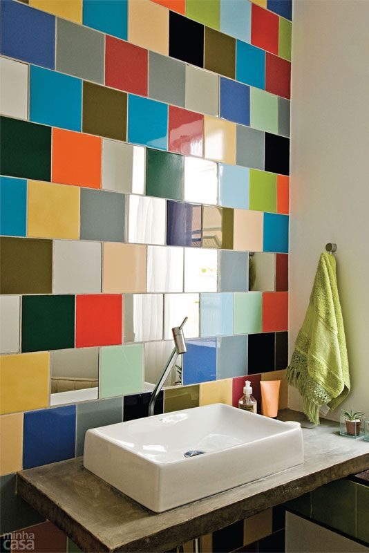 Bathroom mirror shape - different formats