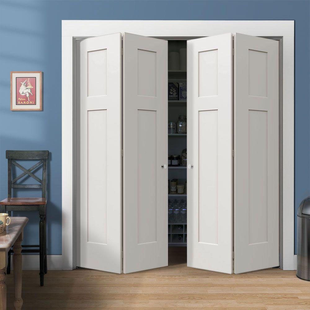 Bifold closet doors