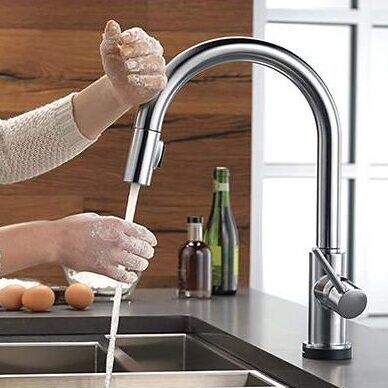 touchless technology for kitchen faucets